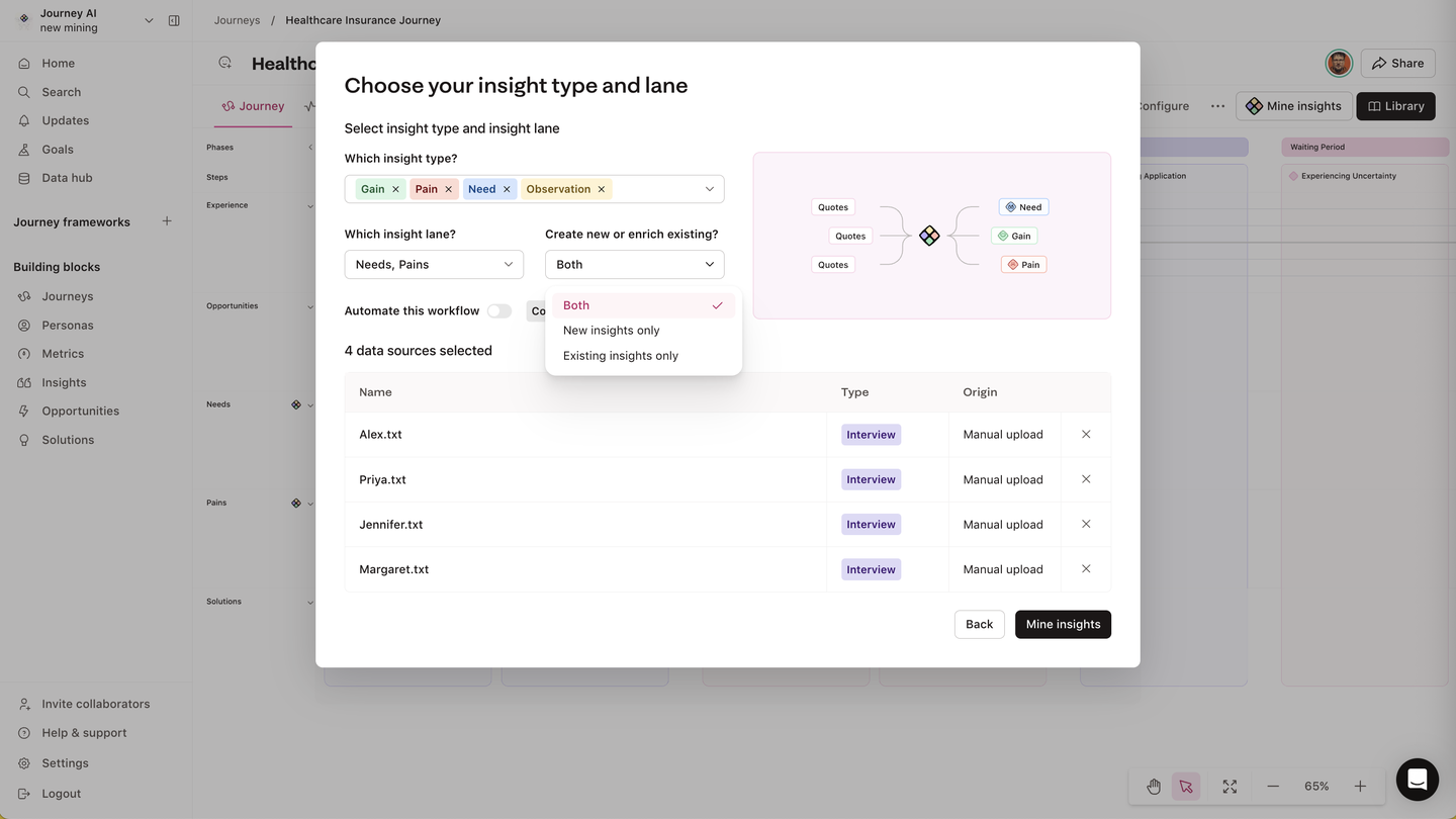 Customize Your Mining Process