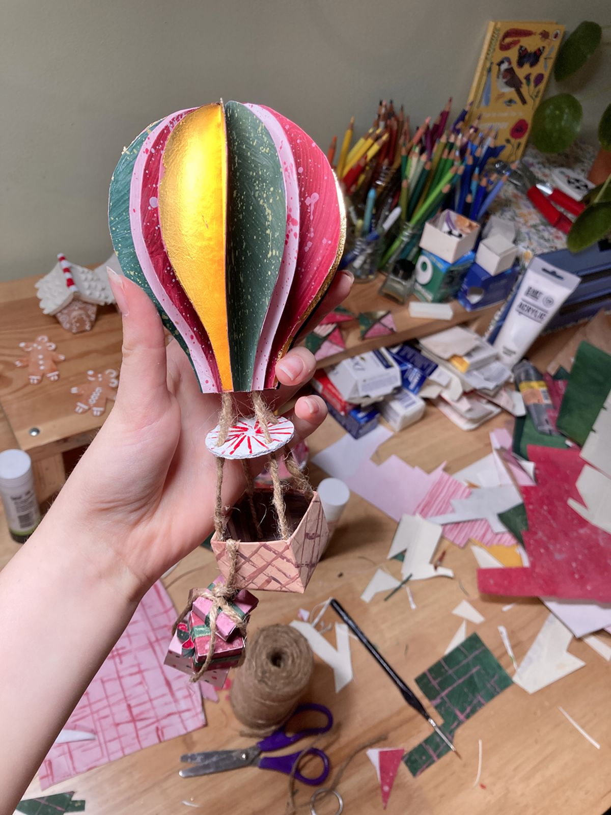 Illustration graduate competes in Kirstie's Handmade Christmas