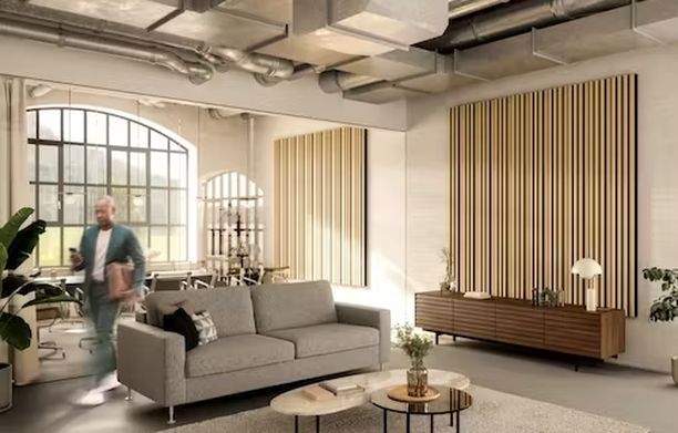 Rockfon Lamella houten wandpanelen