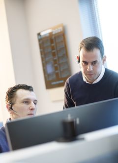 Binnendienst medewerkers