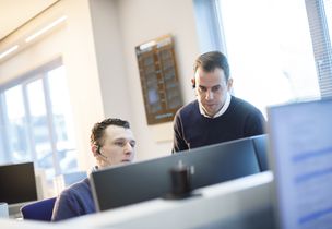 Binnendienst medewerkers