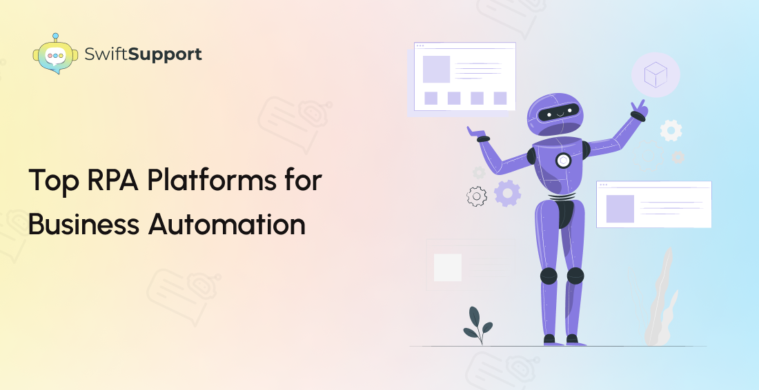 Banner image - Top RPA Platforms for  Business Automation