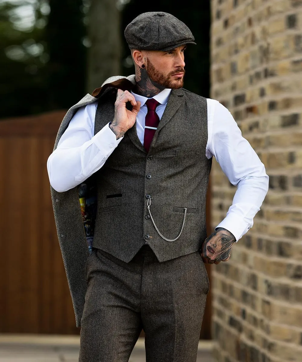 peaky blinders style stoere bruidegom