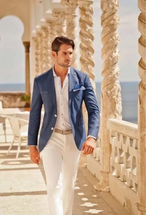 Italiaanse-casual-trouwkleding-combinatie-losjes-niet-stijf-blauw-colbert-beoordeeld-als-beste-winkel-trouwpakken-bruidegom-unieke-trouwpakken-alternatief-suitsatsea