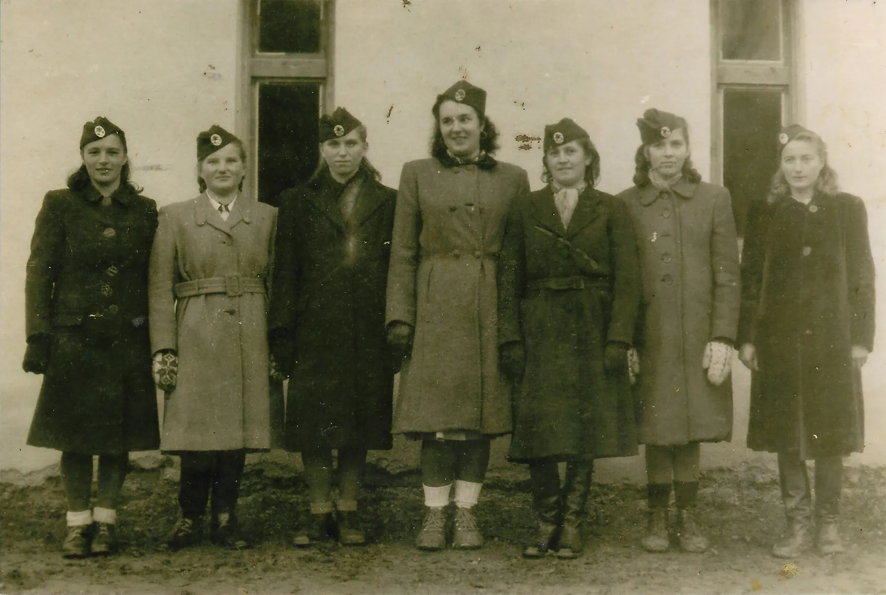 Spomin gasilk iz Kuzma, leta 1952