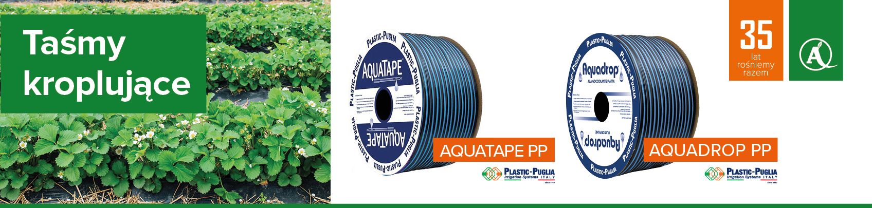 Taśmy kroplujące