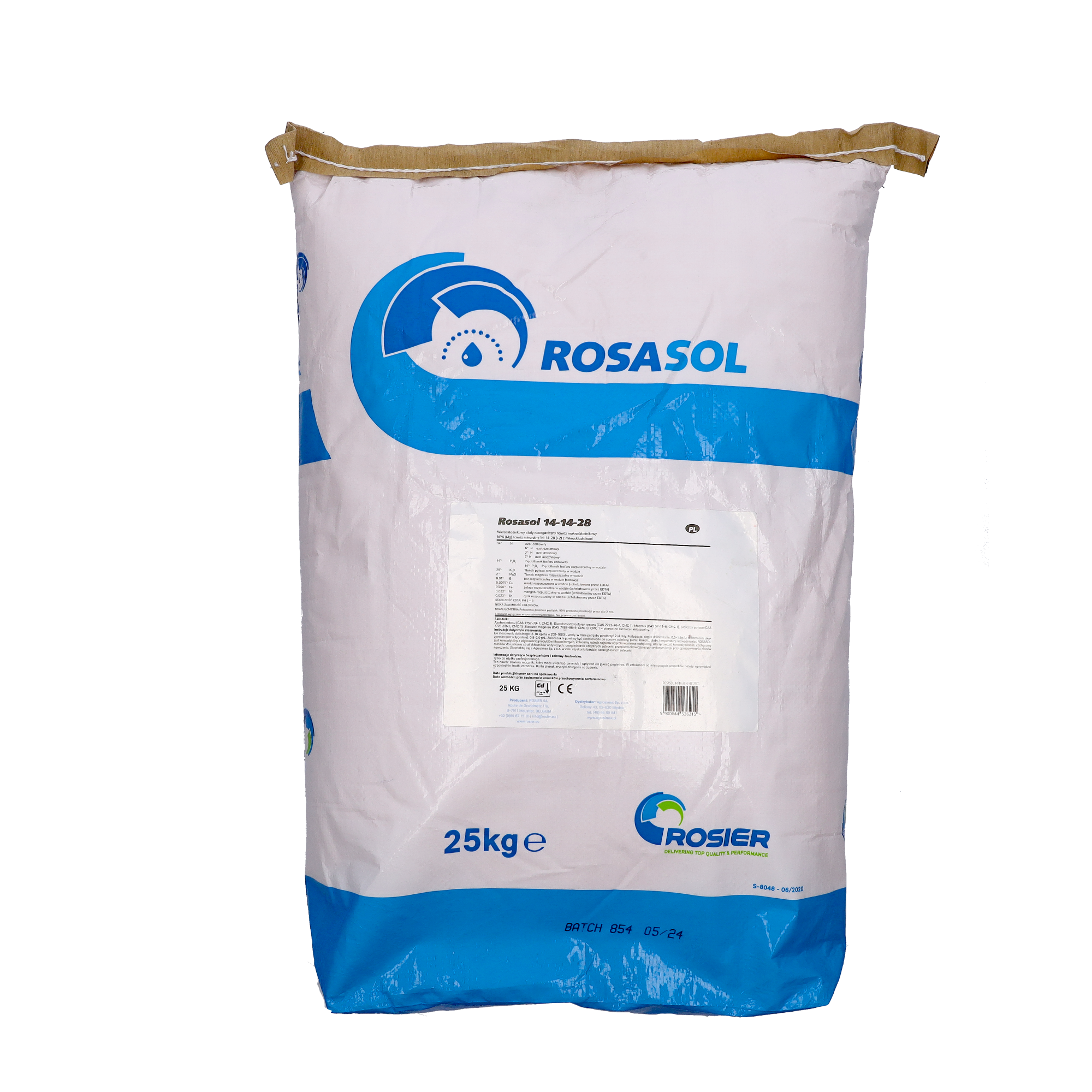 Rosasol 14 14 28 (+2 % MgO + 5,8 % SO₃) z mikroskładnikami