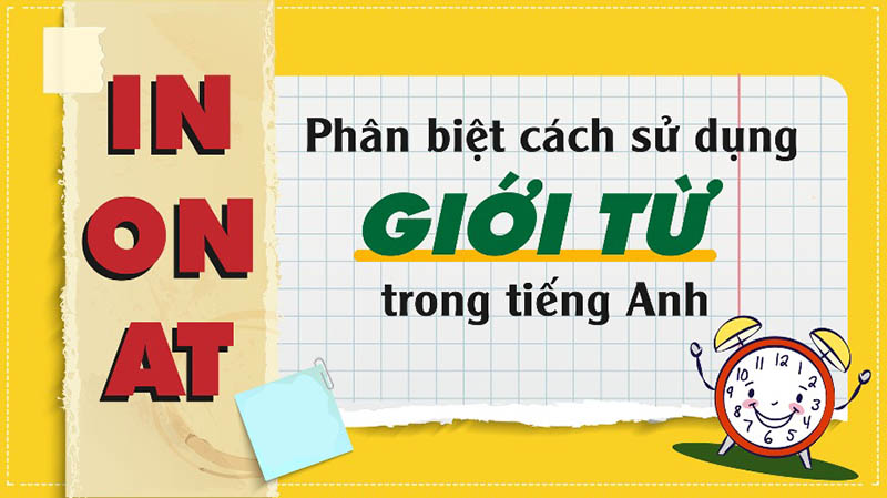 Giới từ là gì?