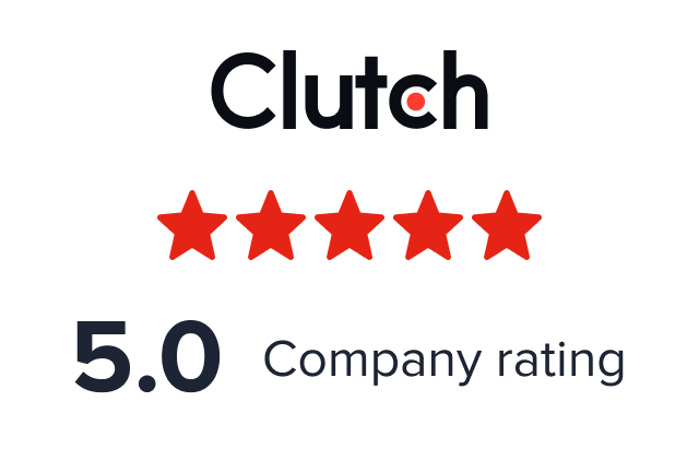 Clutch.co Perfect 5.0 Rating