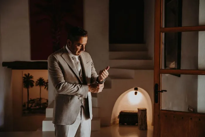 Laetitia and Sylvian luxury villa wedding — evening celebrations, Ibiza