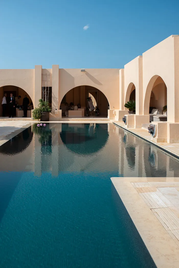 Laureen and David at Villa Es Vedra — ceremony moments, Ibiza