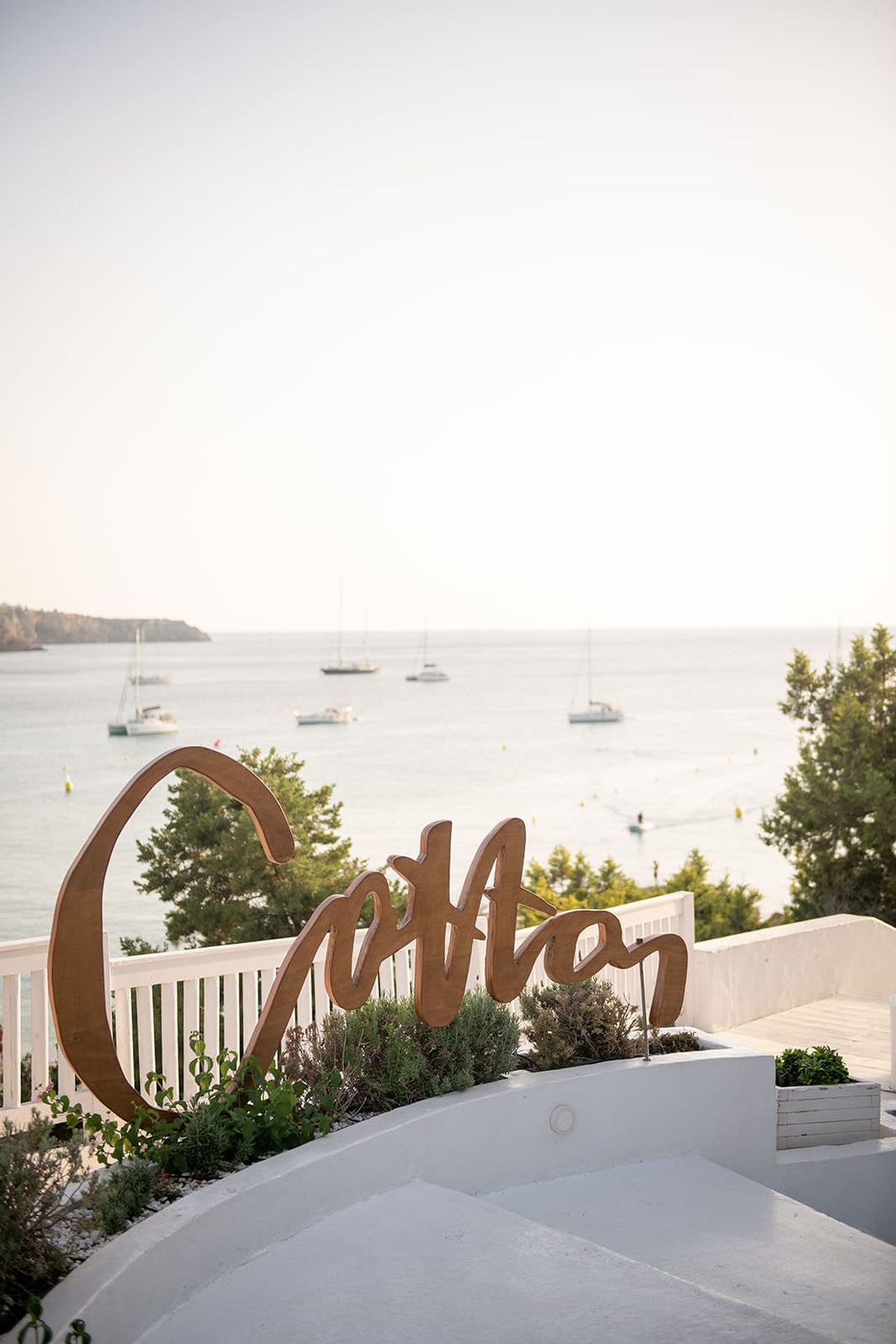 Anniversary celebration at Cotton Beach Club, Ibiza