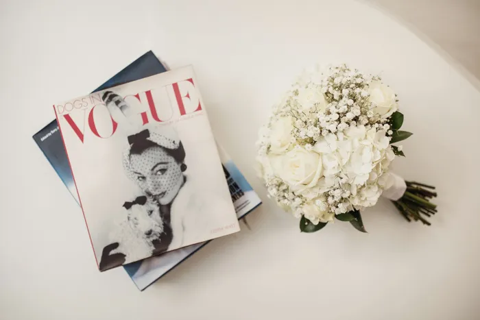 Chris and Valentina at sea-view villa — reception details, Ibiza