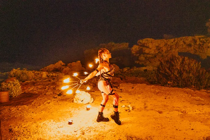 Beach wedding at Six Senses Ibiza — reception details, Ibiza