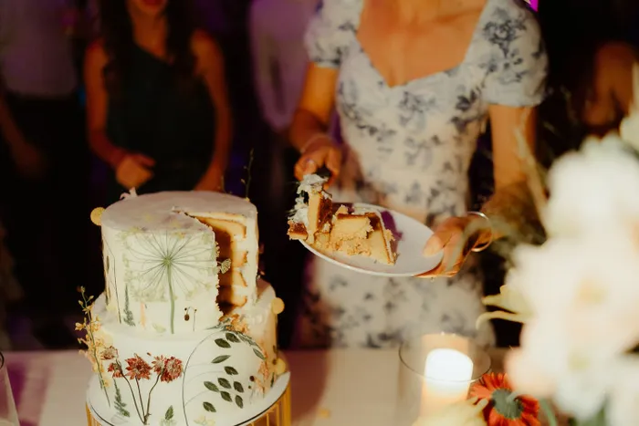 Natacha and Cesar finca wedding — reception details, Ibiza