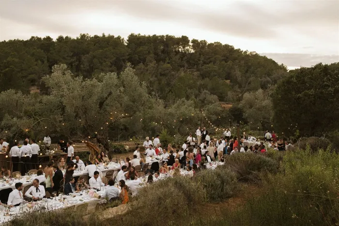 Wedding at Finca Delica Ibiza — evening celebrations, Ibiza