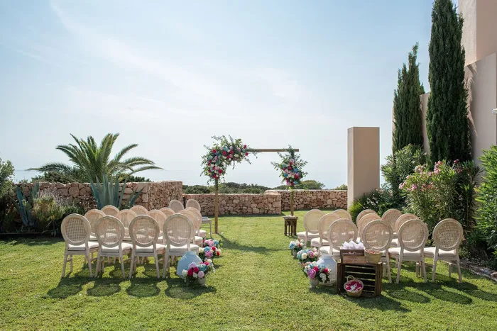 Laureen and David at Villa Es Vedra — wedding preparations, Ibiza