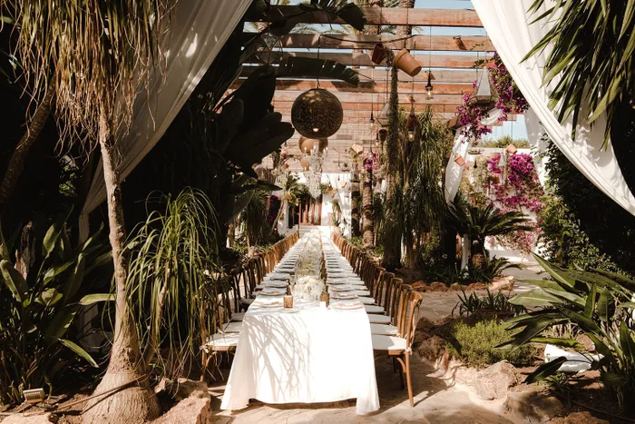 Pierre and Juliana at Atzaro — ceremony moments, Ibiza