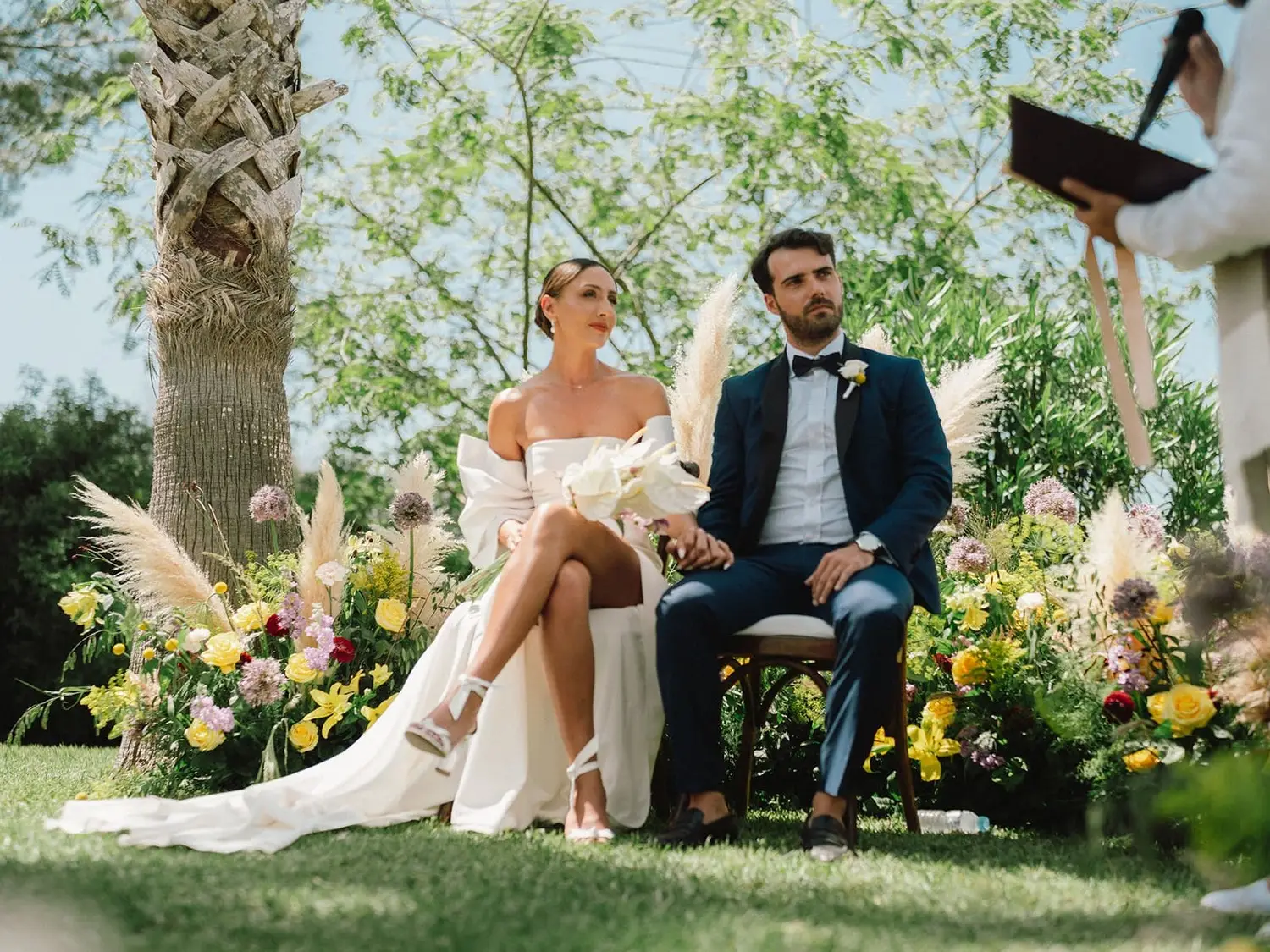 Natacha and Cesar finca wedding — hero photo