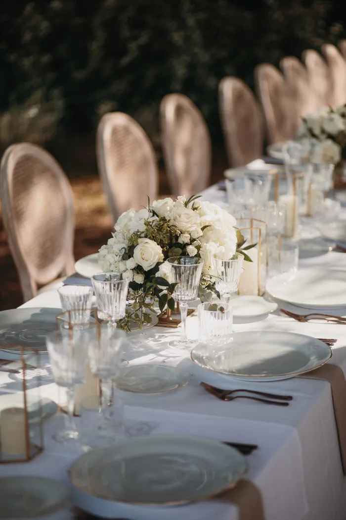 Chris and Valentina at sea-view villa — evening celebrations, Ibiza