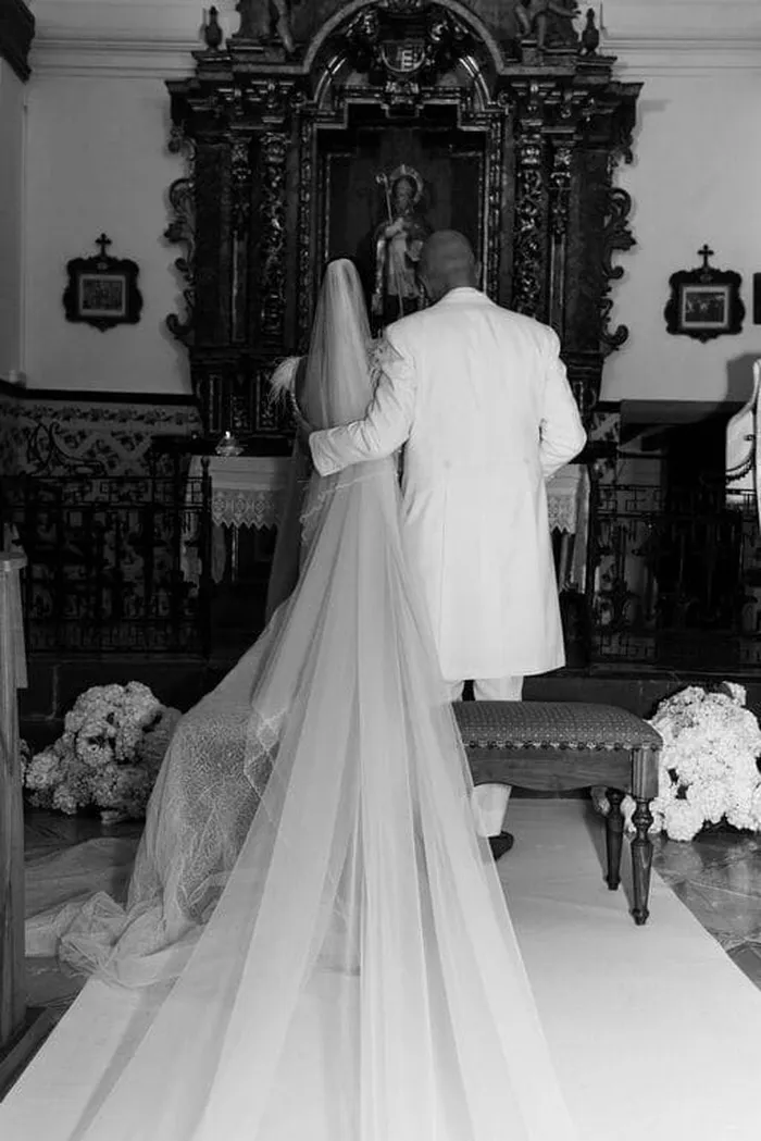 The church wedding organized by Bliss Ibiza Wedding planner for a luxury wedding