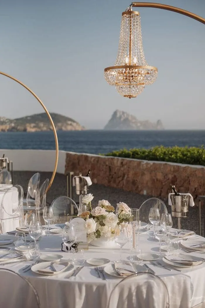 Dinner es vedra Cliff Terraces 7 Pines Ibiza by Bliss Ibiza Wedding Planner