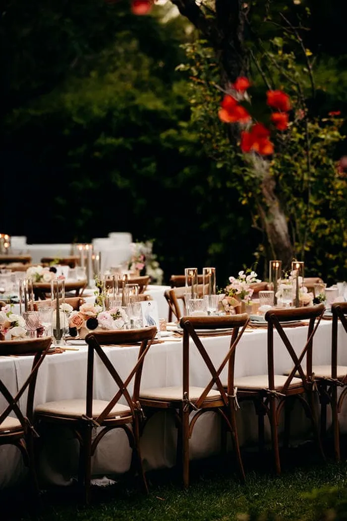 Ibiza finca wedding organized by Bliss Ibiza Wedding Planner with a beautiful flowers and amazing italian catering