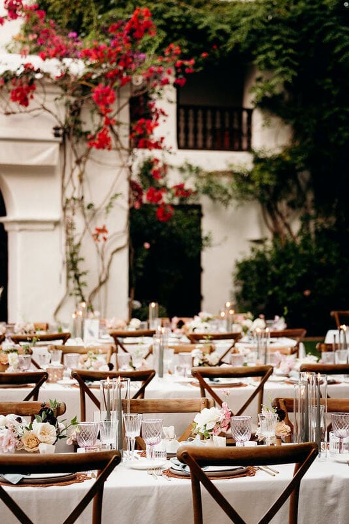 Ibiza finca wedding organized by Bliss Ibiza Wedding Planner with a beautiful flowers and amazing italian catering