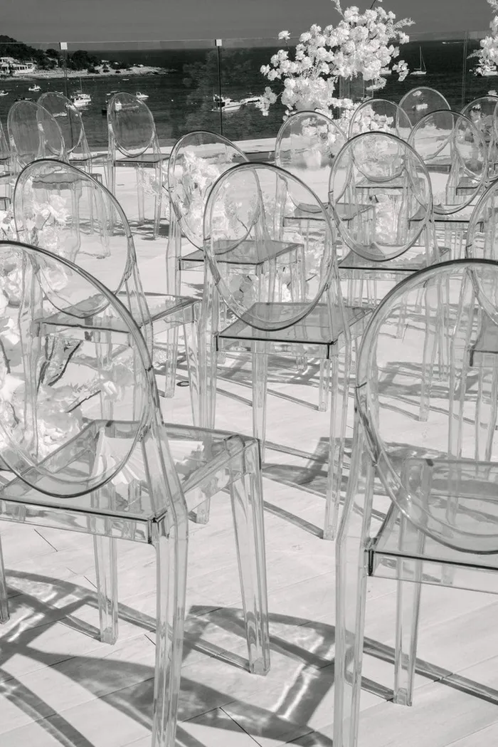 White wedding at Nobu Hotel Ibiza — ceremony moments, Ibiza