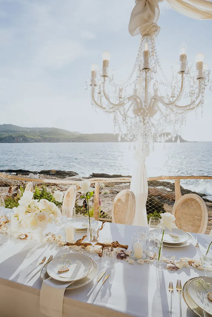 Beach wedding at Six Senses Ibiza — ceremony moments, Ibiza