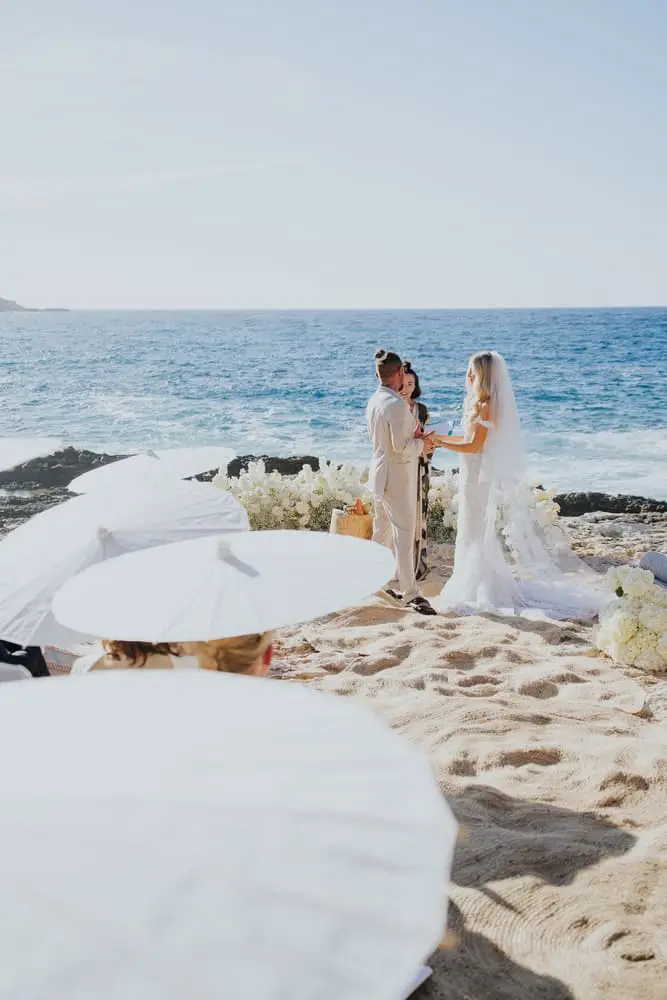 Beach wedding at Six Senses Ibiza — hero photo