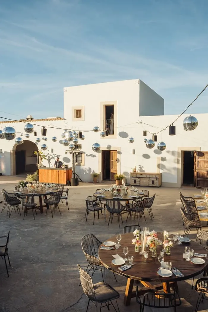 Anna and Fabian at Juntos House — couple portraits, Ibiza
