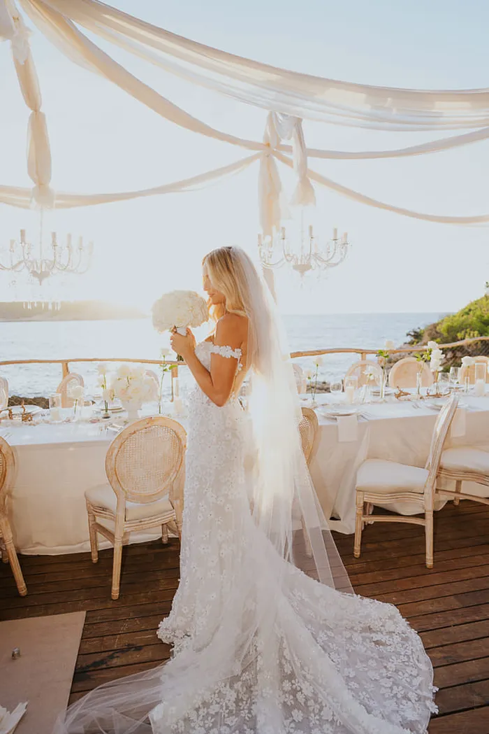 Beach wedding at Six Senses Ibiza — evening celebrations, Ibiza