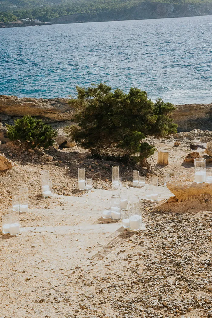 Beach wedding at Six Senses Ibiza — wedding preparations, Ibiza