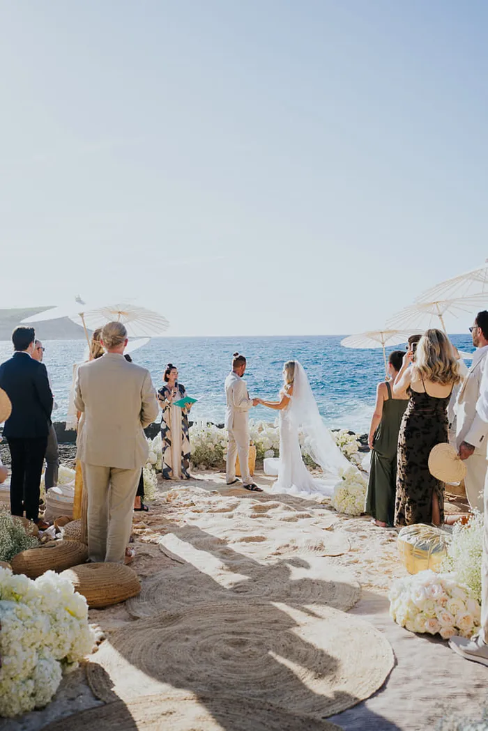 Beach wedding at Six Senses Ibiza — wedding preparations, Ibiza