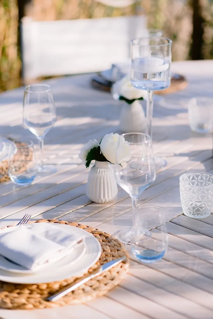 Wedding inspiration shoot at Nobu Ibiza — ceremony moments, Ibiza