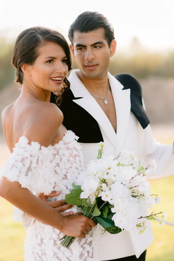 Wedding inspiration shoot at Nobu Ibiza — ceremony moments, Ibiza