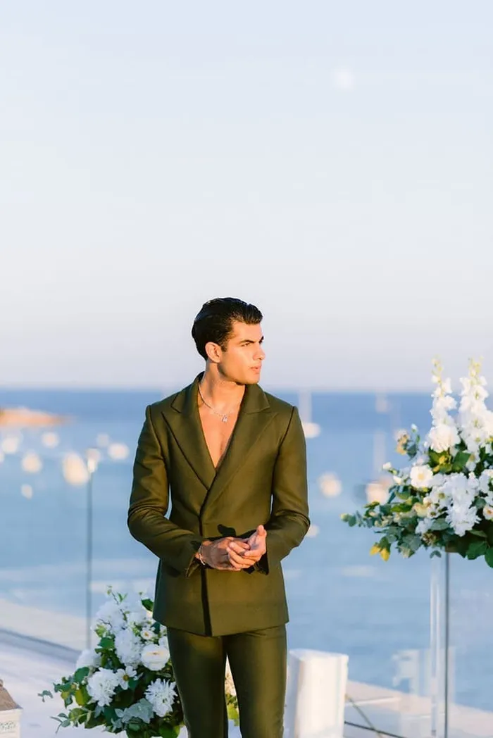 Wedding inspiration shoot at Nobu Ibiza — reception details, Ibiza