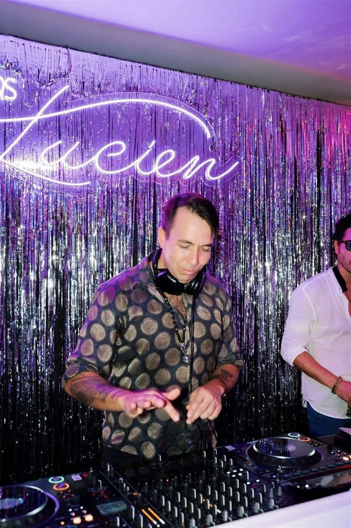 DJ performance at Ibiza Jewish wedding