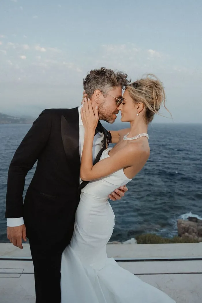 Angelina and William at 7 Pines Ibiza — evening celebrations, Ibiza