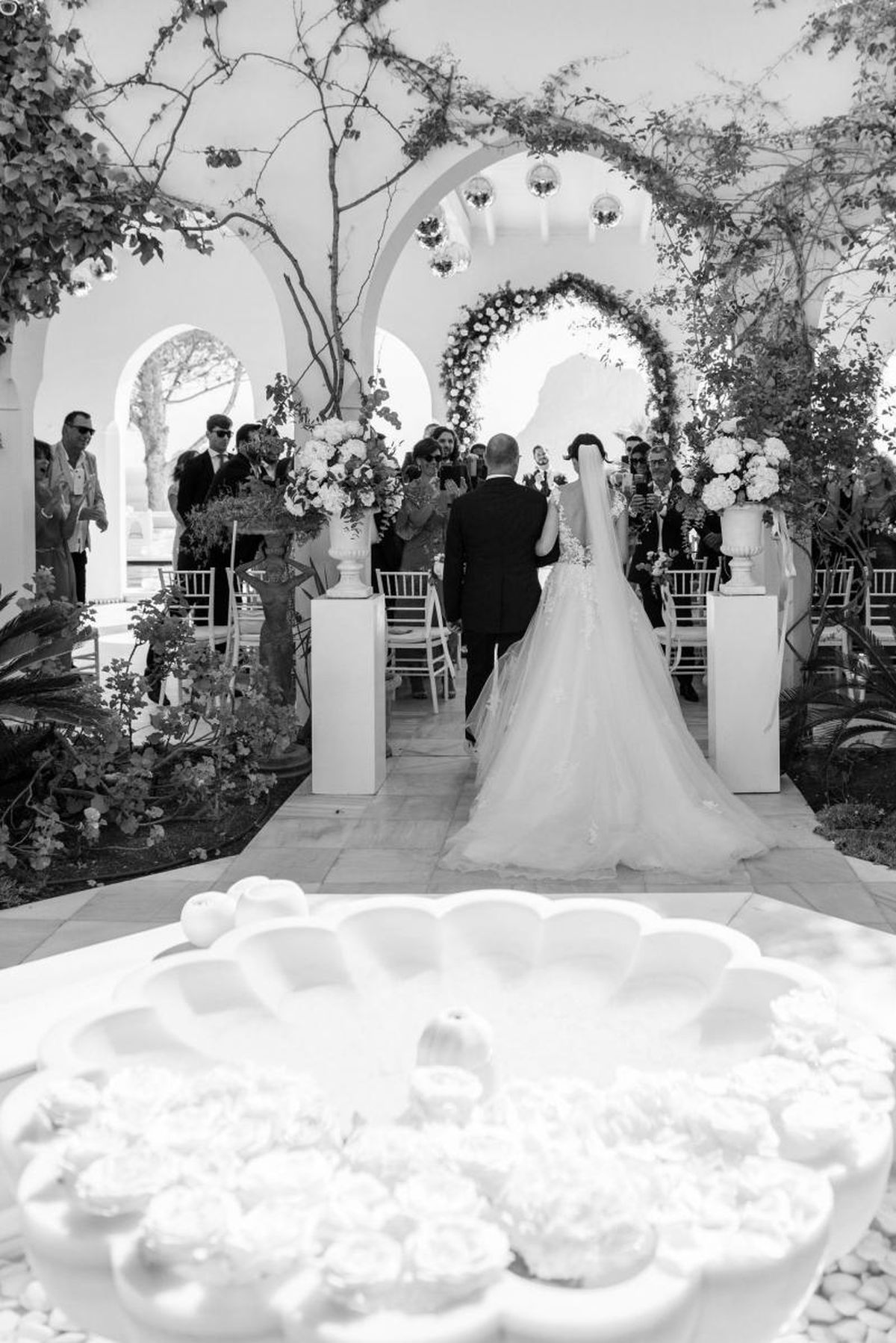 Es Vedra wedding ceremony Ibiza