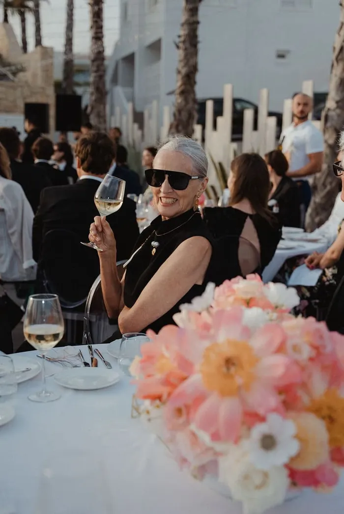 Angelina and William at 7 Pines Ibiza — couple portraits, Ibiza