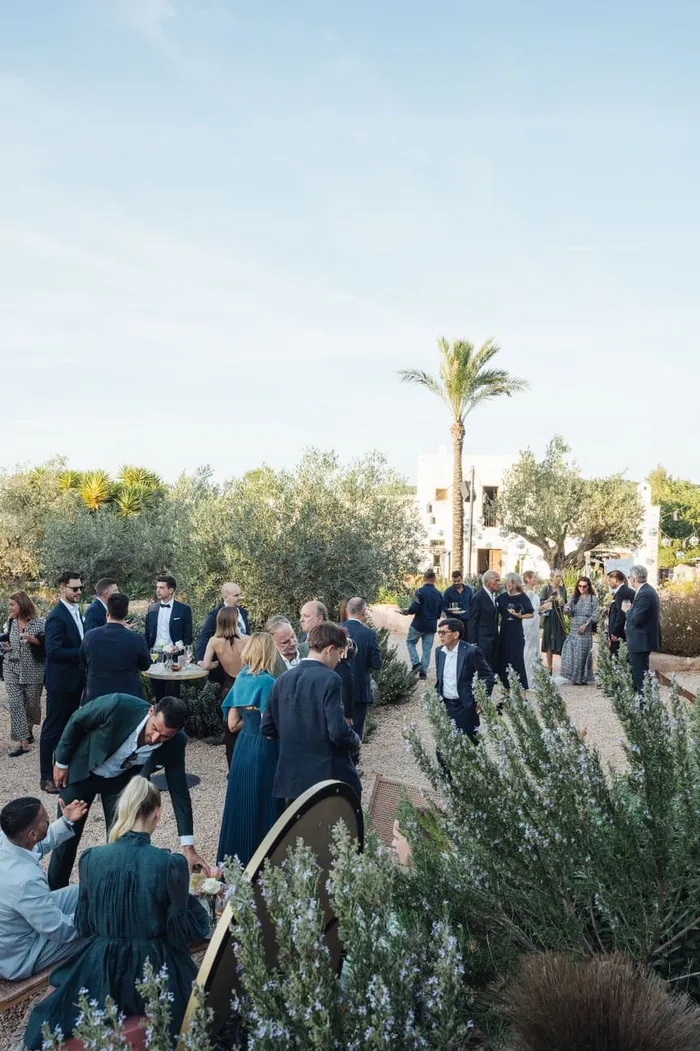 Wedding reception at juntos house ibiza