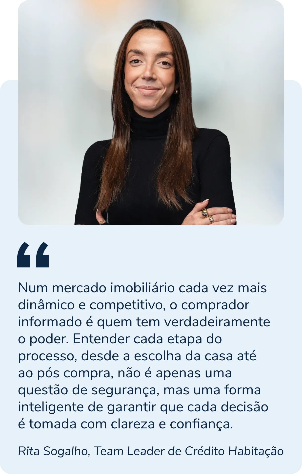Rita Sogalho | Team Leader de Crédito Habitação