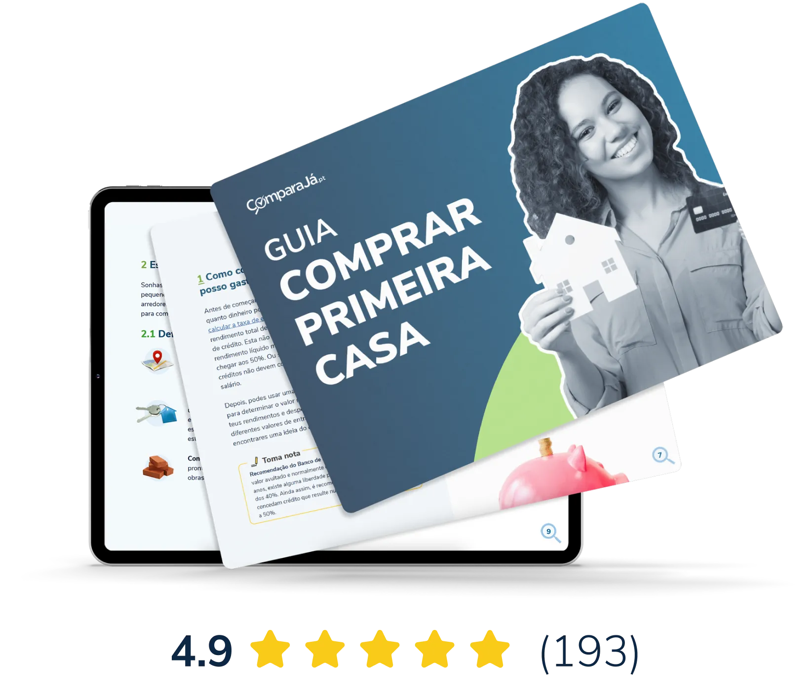 Guia com avaliações