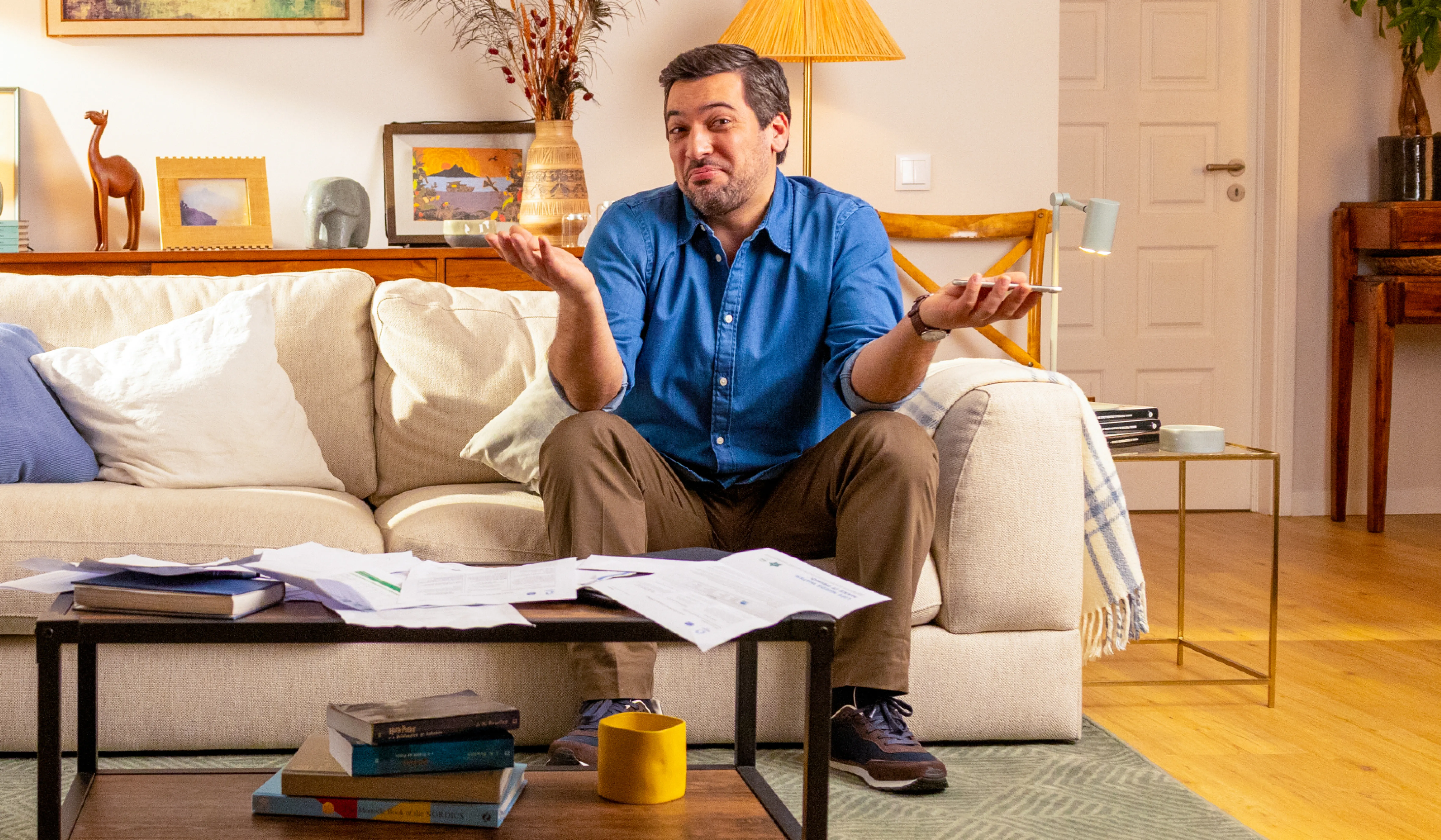 Não te preocupes com nada