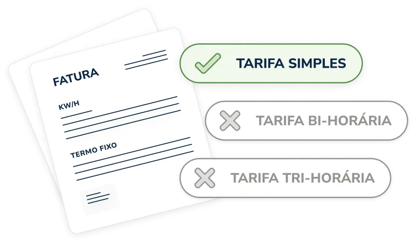tarifas de energia