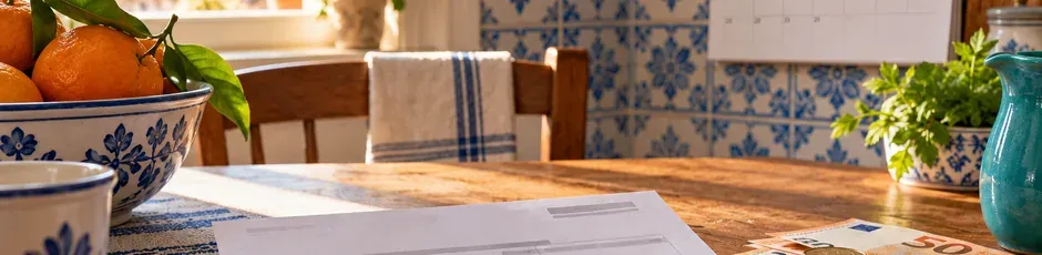 Calendário de pagamento das pensões, com data de transferência e retenção de IRS aplicada