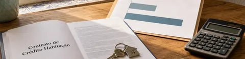 Gráfico ilustra o crescimento da taxa mista para 80% do crédito habitação em 2026