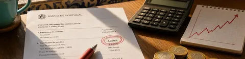 Gráfico da taxa EURIBOR a 6 meses em subida, ultrapassando a marca dos 3% em setembro